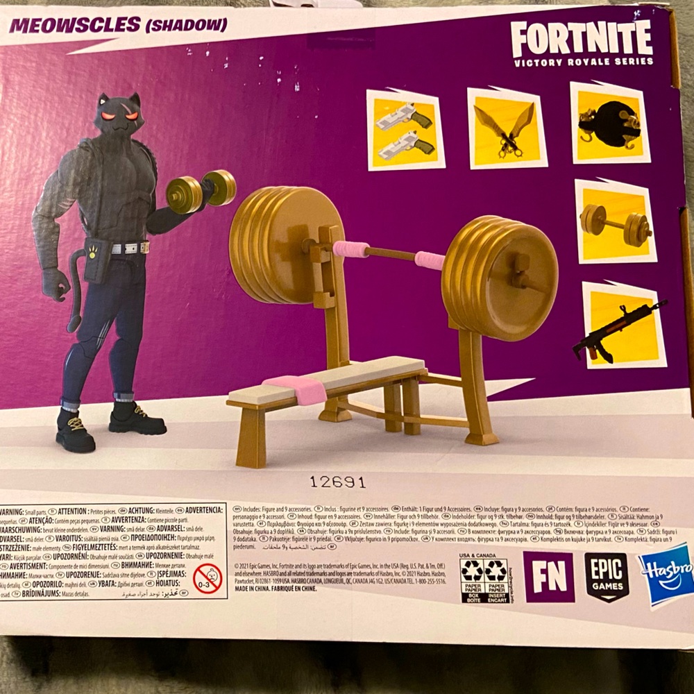 * FORTNITE VICTORY ROYALE SERIES * MEOWSCLES (SHADOW)